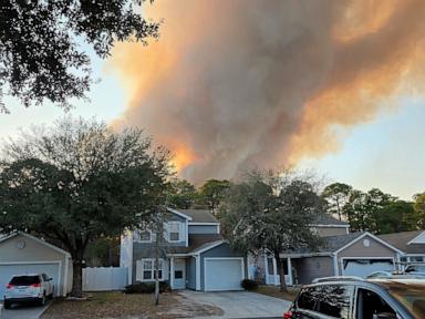 Evacuations ordered as 175 wildfires erupt across South and North Carolina