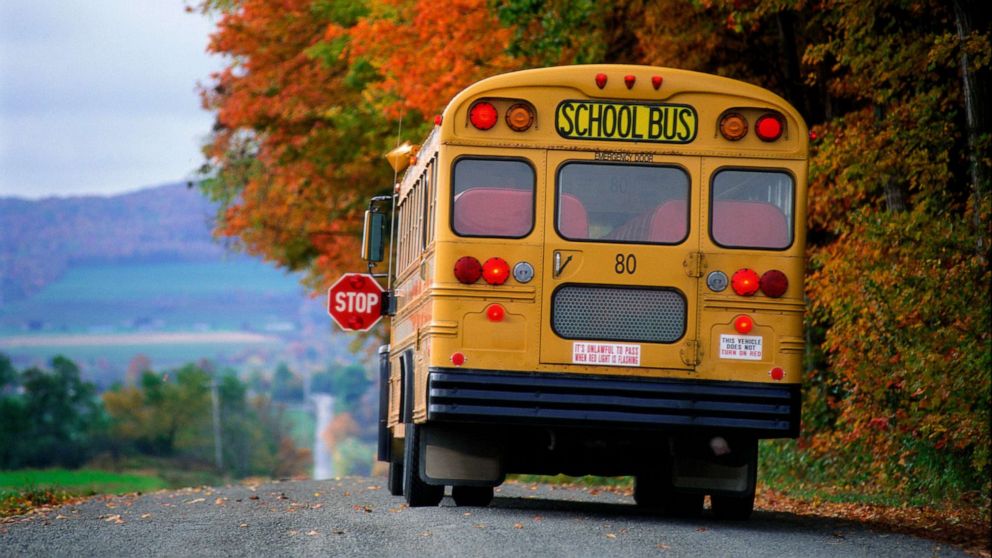 PHOTO: A school bus makes a stop in this stock photo.