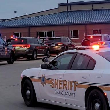 The shooting took place at a school in Perry, Iowa, Thursday morning, according to authorities.