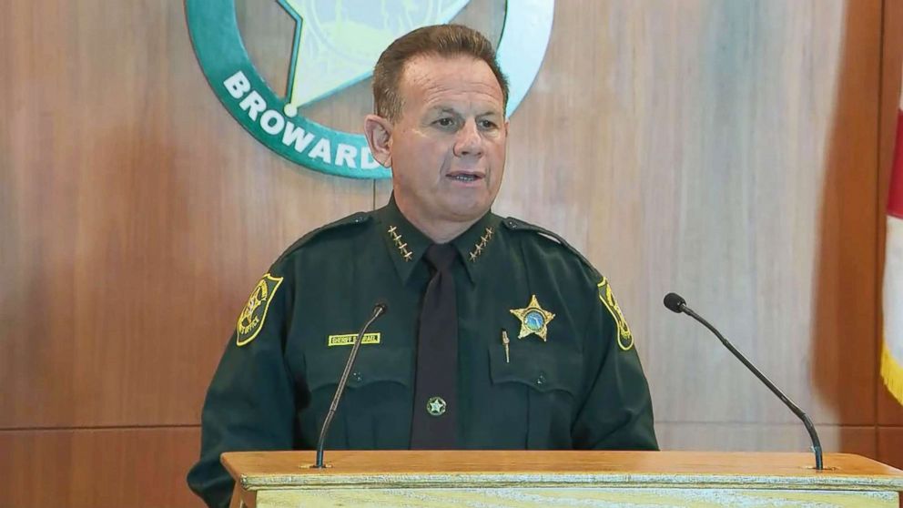 PHOTO: Broward County Sheriff Scott Israel addresses a press conference on Feb. 22, 2018.