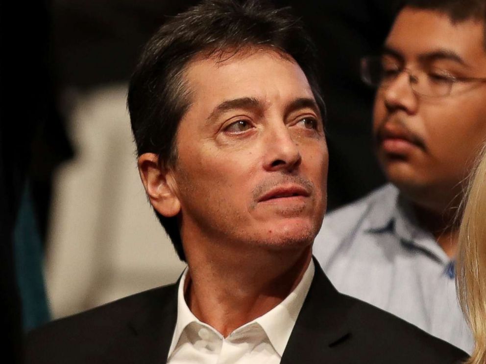 PHOTO: Scott Baio waits for the start of the third U.S. presidential debate at the Thomas & Mack Center, Oct. 19, 2016 in Las Vegas.