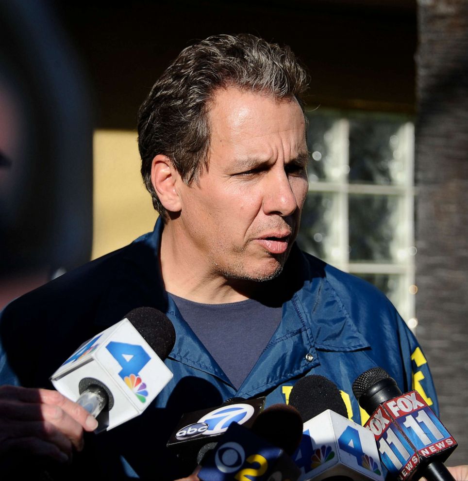 PHOTO: In this Feb. 28, 2013 file photo, FBI agent Scott Garriola talks to the media about an investigation in Los Angeles.