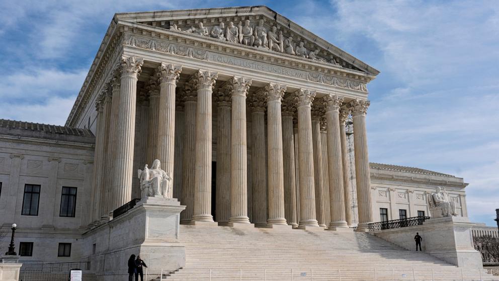 PHOTO: The Supreme Court is seen on Capitol Hill in Washington, Dec. 17, 2024.