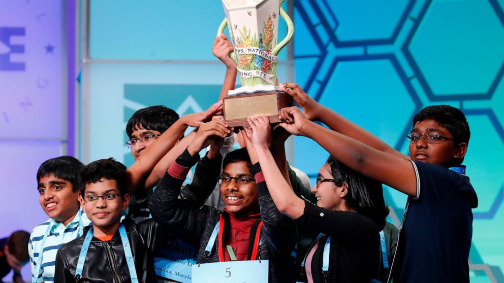 VIDEO: 8 winners make history at 2019 Spelling Bee