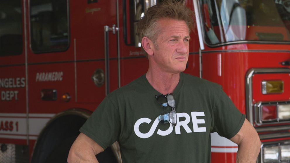 PHOTO: Sean Penn’s non-profit, CORE, focuses on communities in crisis. Now he's working in his home state of California to provide COVID-19 testing.
