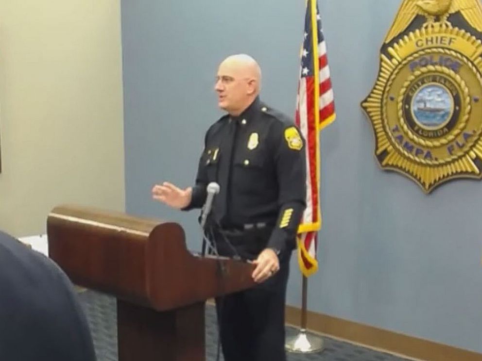 PHOTO: The Tampa Police Department gave a press conference about the unsolved murders that have taken place in the Seminole Heights neighborhood of Tampa, Oct. 20, 2017.