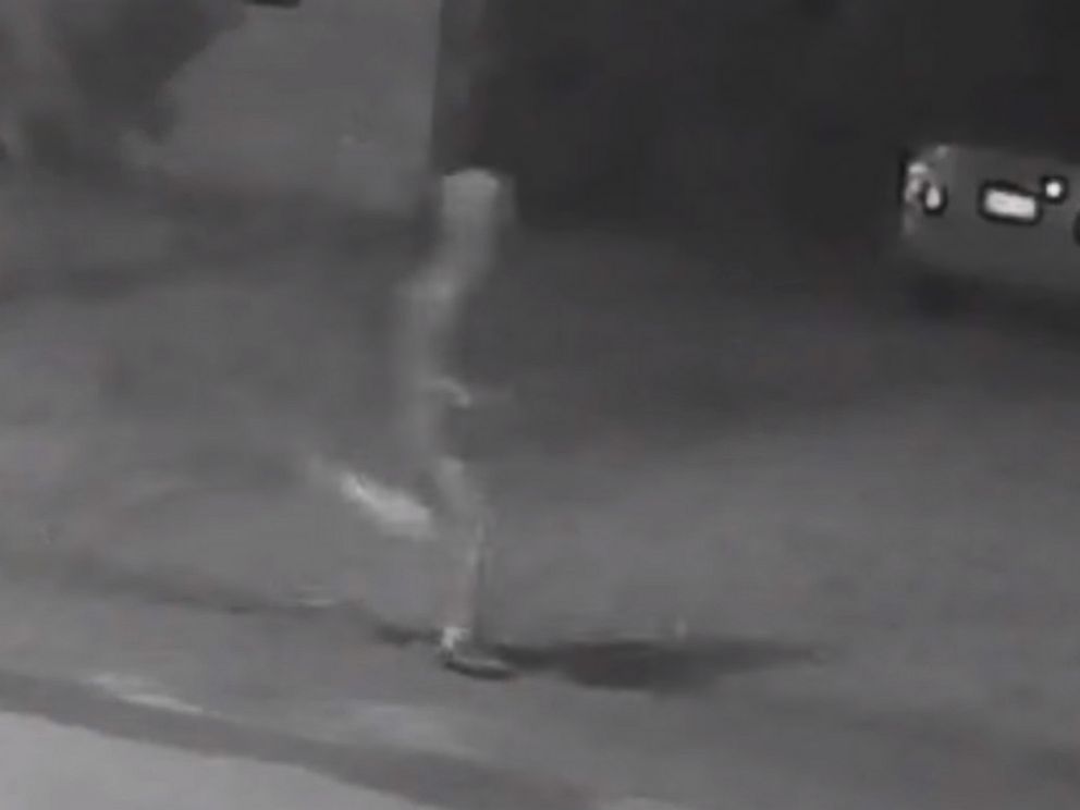 PHOTO: Tampa Police released video of an individual that they say was seen walking in the area where Benjamin Mitchell was shot on Oct. 9, 2017 in the Seminole Heights neighborhood of Tampa, Fla.