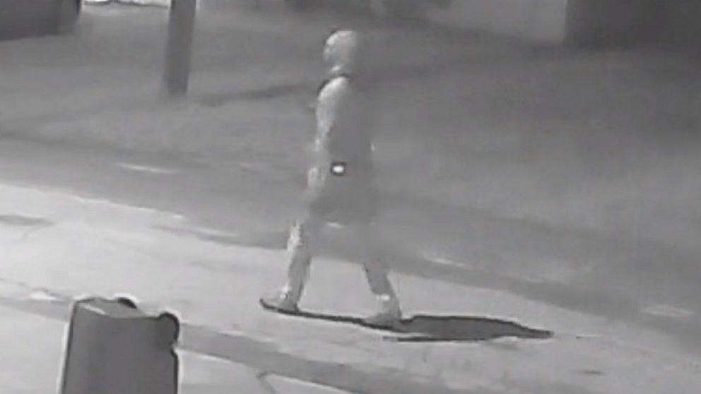 PHOTO: Tampa Police released video of an individual that they say was seen walking in the area where Benjamin Mitchell was shot on Oct. 9, 2017 in the Seminole Heights neighborhood of Tampa, Fla. 