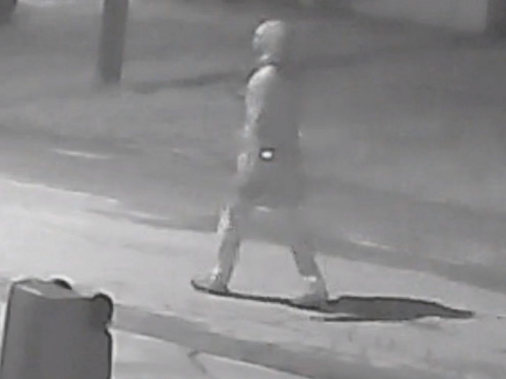 PHOTO: Tampa Police released video of an individual that they say was seen walking in the area where Benjamin Mitchell was shot on Oct. 9, 2017 in the Seminole Heights neighborhood of Tampa, Fla.