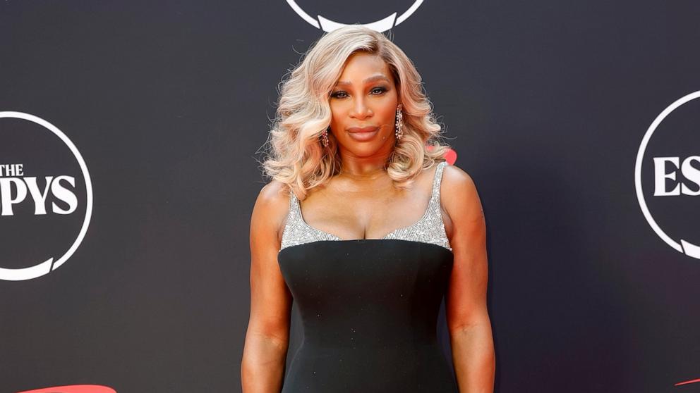 PHOTO: Serena Williams attends the 2024 ESPY Awards, on July 11, 2024, in Hollywood, Calif.