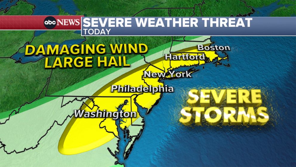 PHOTO: Severe weather threat