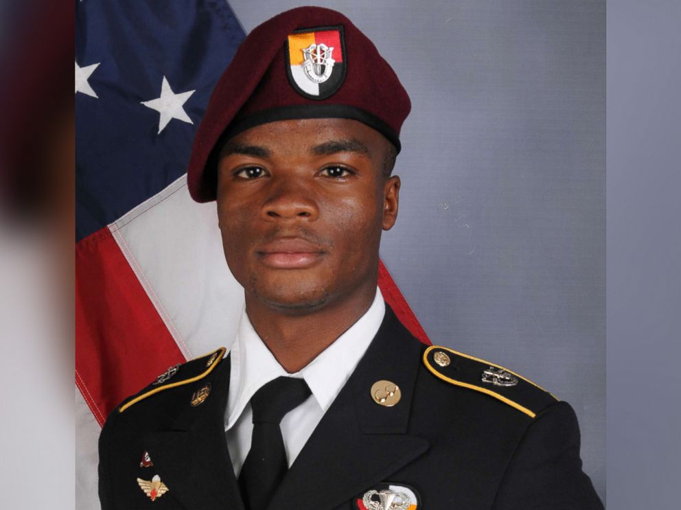 PHOTO: Sgt. La David Johnson, 25, died from wounds sustained during enemy contact. He was assigned to 3rd Special Forces Group (Airborne) on Fort Bragg.