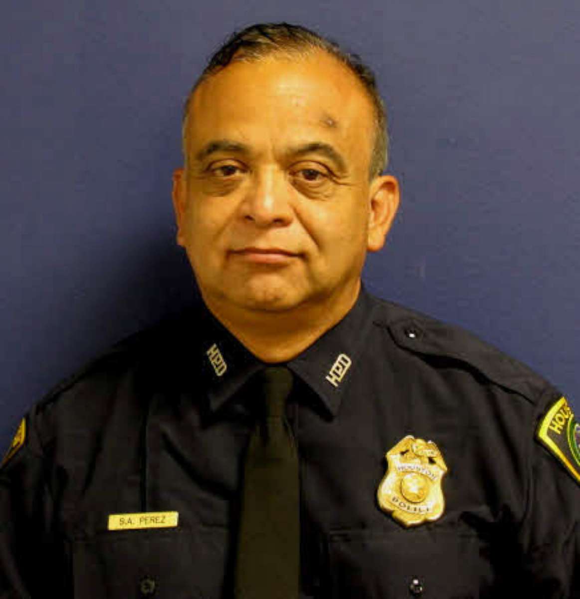 PHOTO: Sgt. Steve Perez, 60, pictured, drowned in floodwaters on his way to work, Houston Police Chief Ace Acevedo said at a press conference, Aug. 29, 2017.