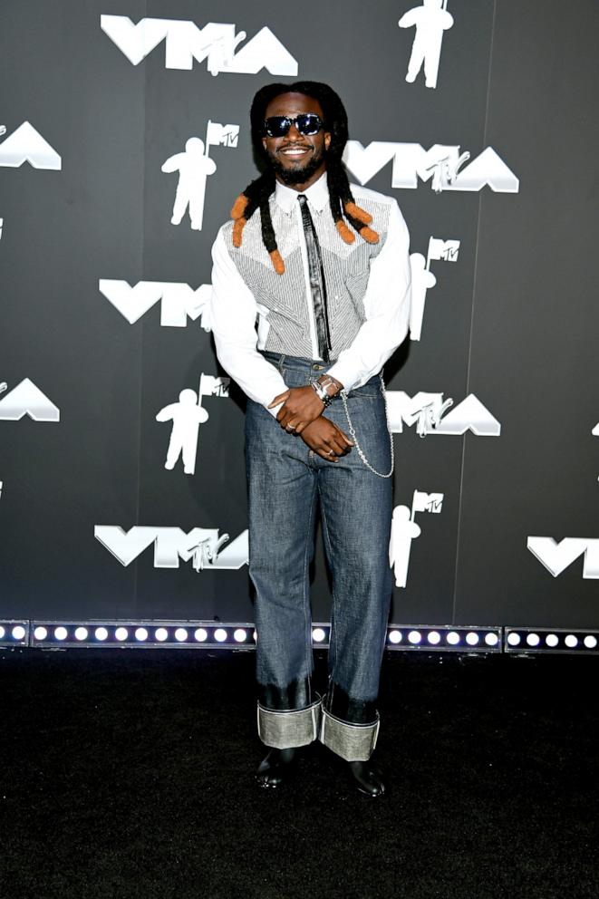 PHOTO: Shaboozey attends the 2024 MTV Video Music Awards at UBS Arena on Sept. 11, 2024, in Elmont, New York.