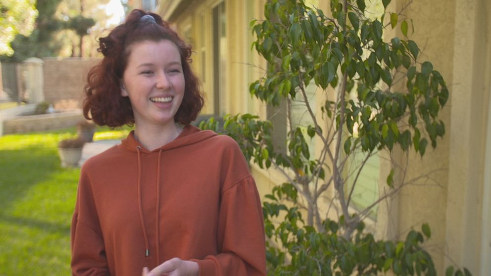 PHOTO: Shae-Lin Carr volunteers at Town Square, where she leads her grandmother and her friends in song. 