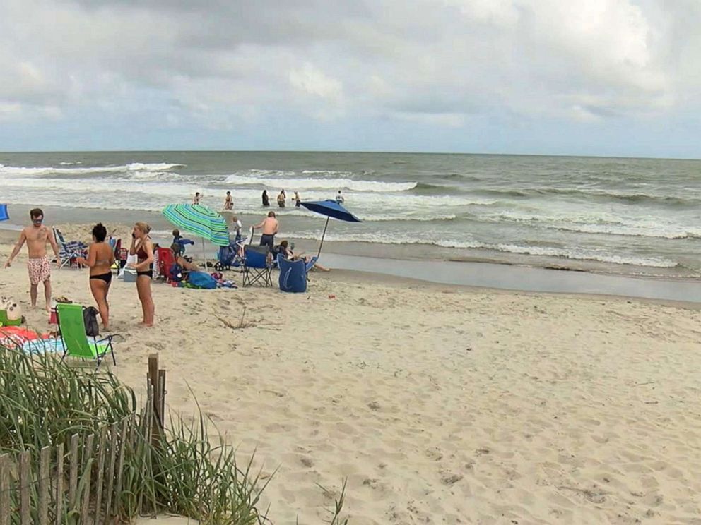 19yearold surfer wounded in possible shark attack off North Carolina coast ABC News