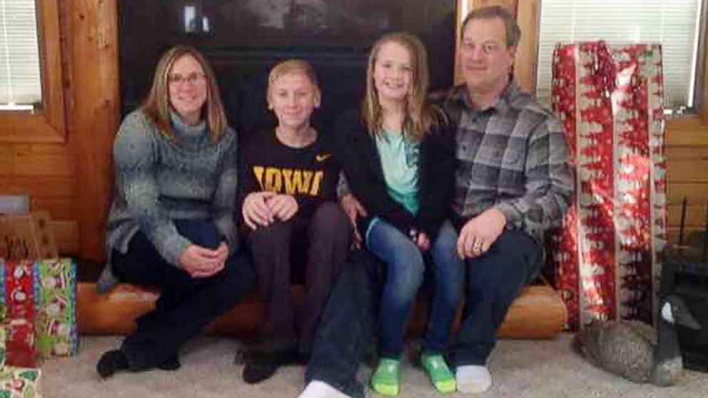 Kevin Wayne Sharp, 41; his wife, Amy Marie Sharp, 38; Sterling Wayne Sharp, 12; and Adrianna Marie Sharp, 7, are pictured in this undated photo posted on Facebook.