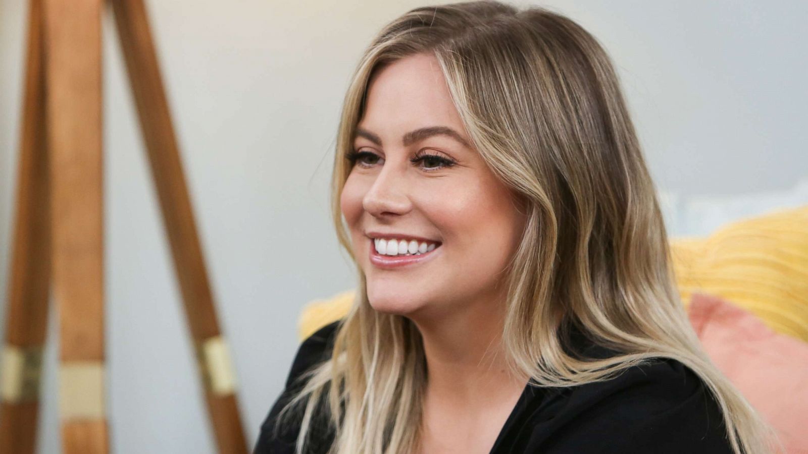 PHOTO: Olympic gymnast Shawn Johnson visits Hallmark's "Home & Family" at Universal Studios Hollywood, April 24, 2019, in Universal City, Calif.