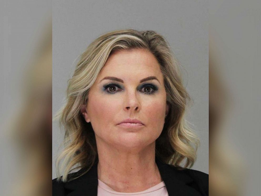 PHOTO: Dallas salon owner Shelley Luther is pictured in a booking photo released by the Dallas County Sheriff's office.