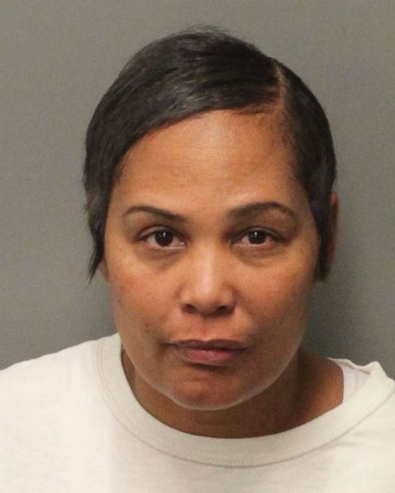 PHOTO: Sherra Wright-Robinson was booked into the Robert Presley Detention Center in Riverside, Calif., on a fugitive warrant for murder, Dec. 15, 2017.