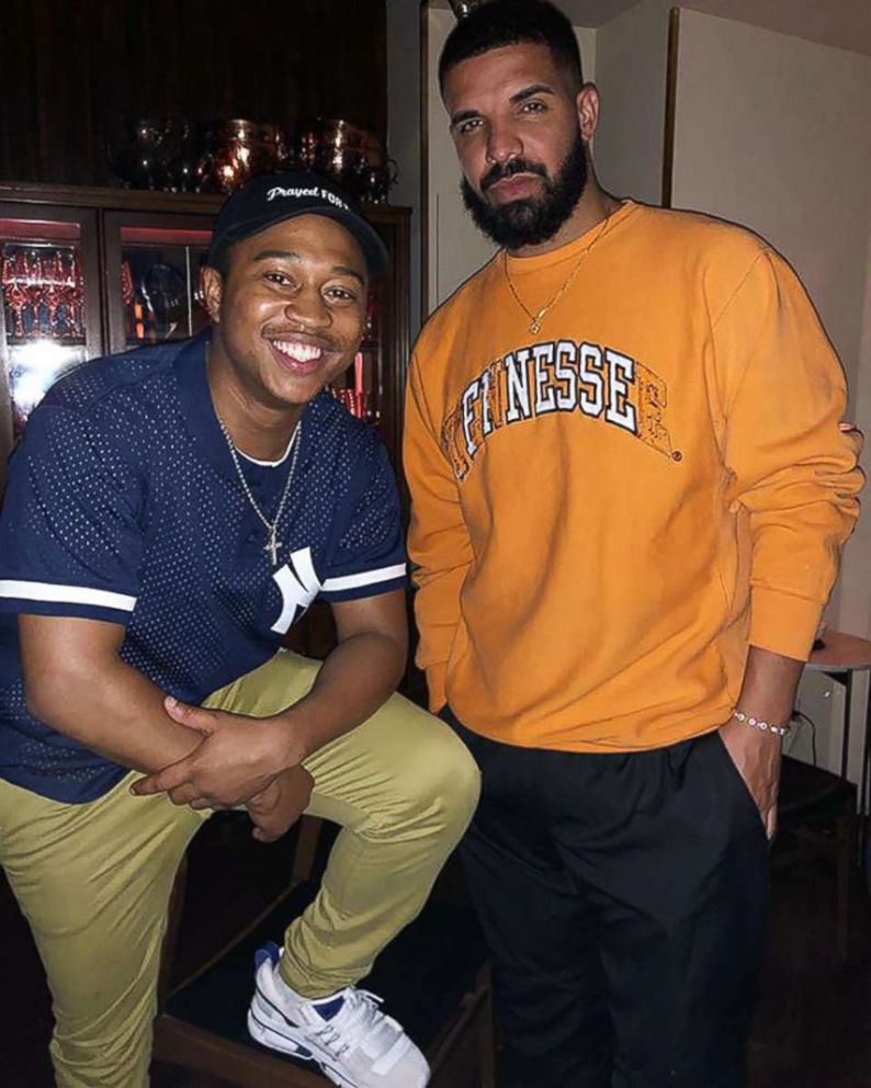PHOTO: Shiggy and Drake in a photo posted to Shiggy's Instagram account.