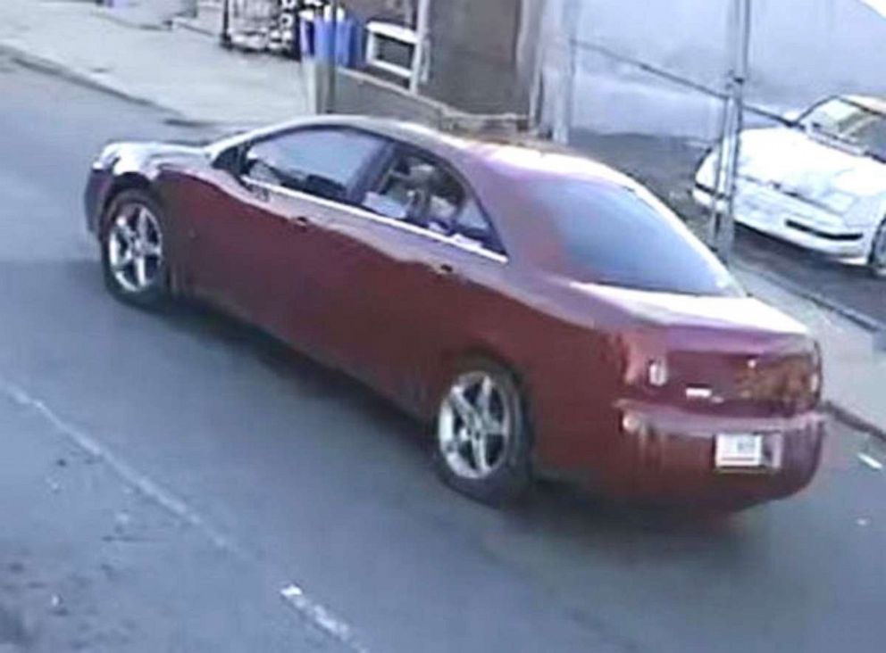 PHOTO: Police released images of the car involved in the shooting of a 10-year-old boy, Nov. 6, 2019, in Philadelphia. 