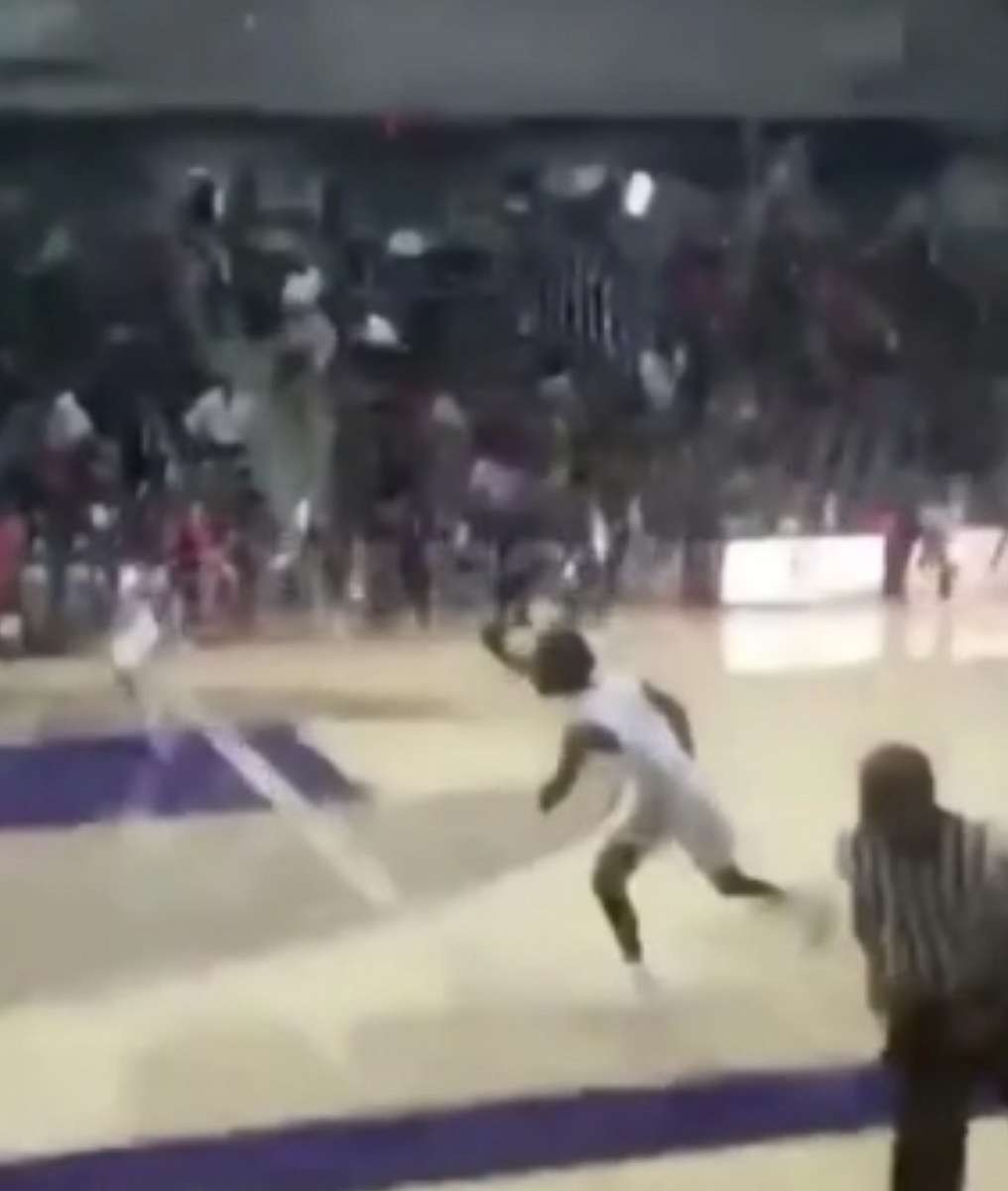 PHOTO: Gunfire erupted during a basketball game between South Oak Cliff and Justin F. Kimball High Schools, Jan. 11, 2020, in Dallas, Texas. 