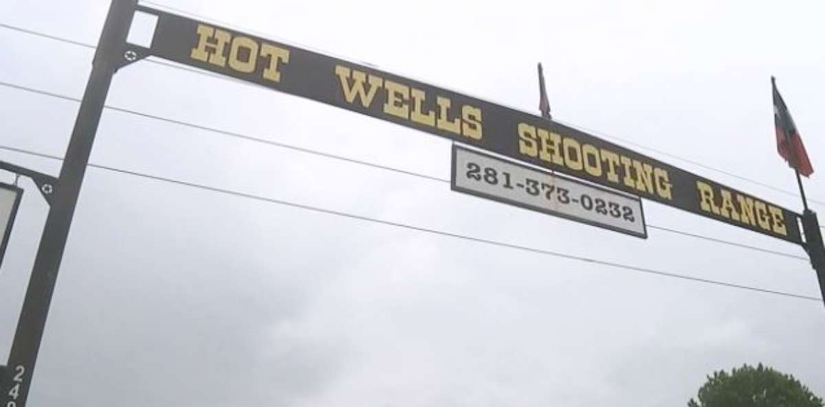 The Hot Wells Shooting Range in Cypress, Texas, where an employee who allegedly shot and killed a bystander by accident, was indicted on Friday, May 4, 2018.