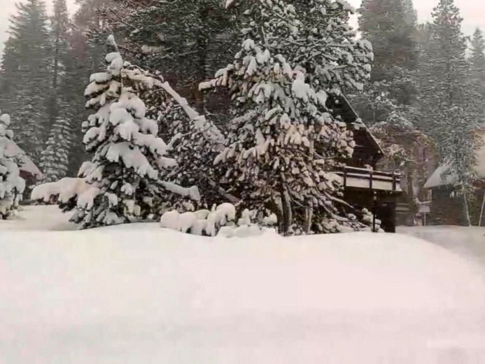 PHOTO: Snow fell in the highest elevations of the Sierra Nevada over the course of 10 days.
