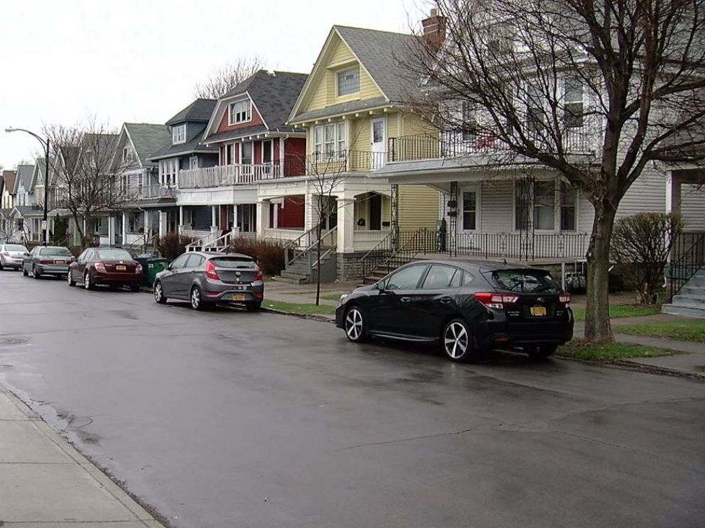 PHOTO: A student was critically injured in a potential hazing incident at the University at Buffalos Sigma Pi house on Custer Street in Buffalo, N.Y., on Friday, April 12, 2019.