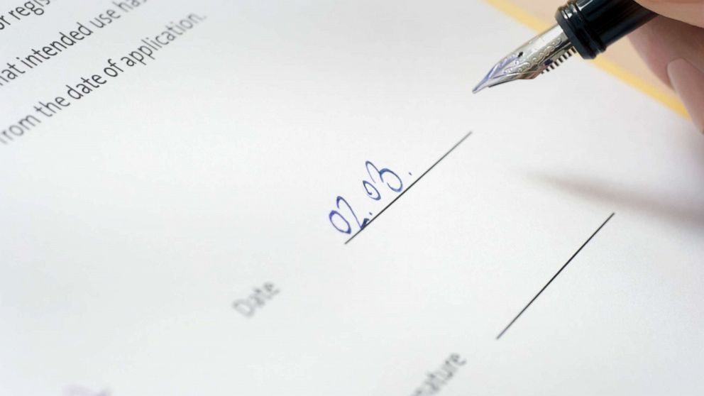 Signature And Date Example Police warn that abbreviating 2020 on legal documents could lead to ...