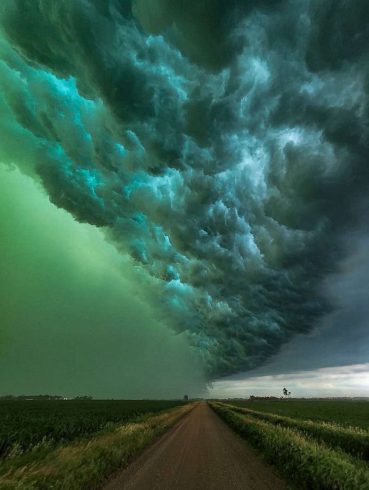 See Sioux Falls' green sky as storms, severe weather hit South Dakota