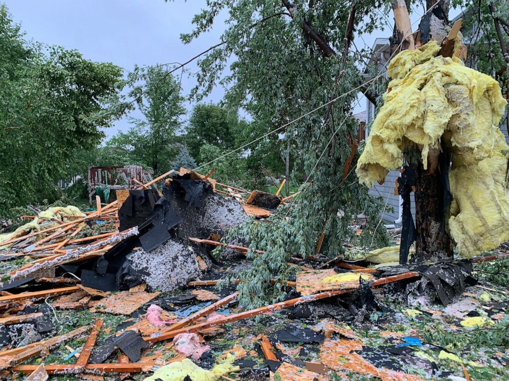 First tornadoes in 18 years hit Sioux Falls, leaving destruction in