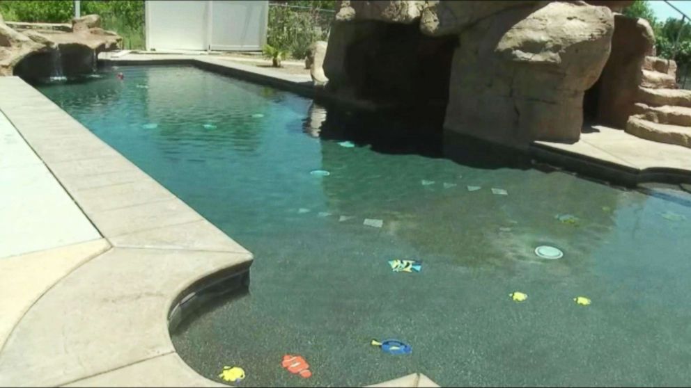 PHOTO: A 7-year-old girl called 911, saving her 1-year-old sister who fell in the pool.