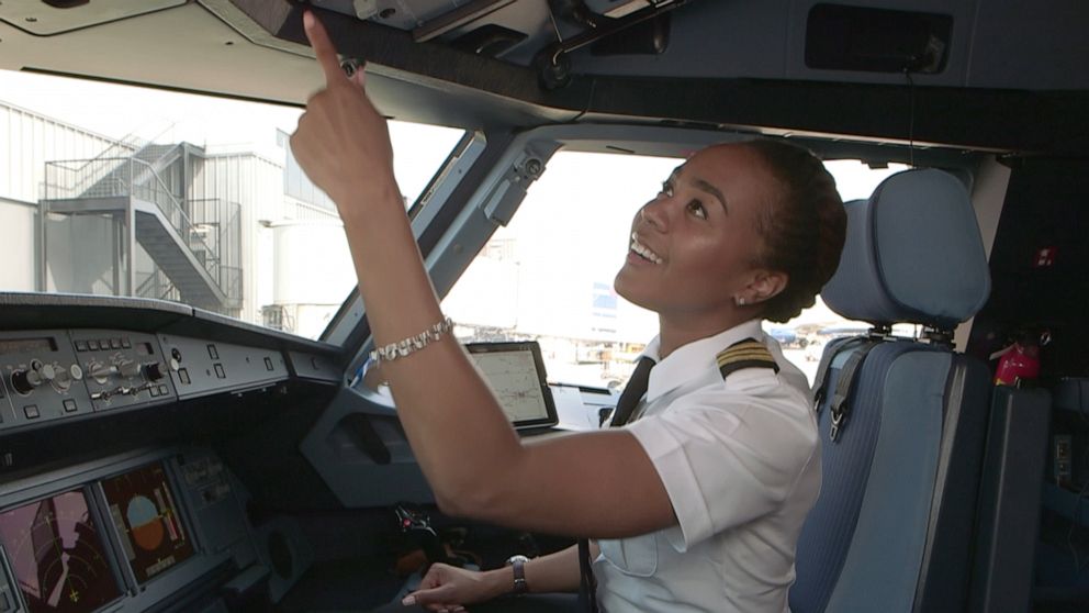 PHOTO: Representation makes a heck of a difference in deciding what people can and cannot do," Grayson said. SOS's mission is to "develop pathways and partnerships to increase the number of black women in the professional pilot career field."