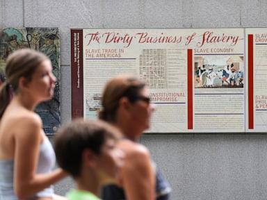 Trump admin replaces slavery memorial at President's House in Philadelphia