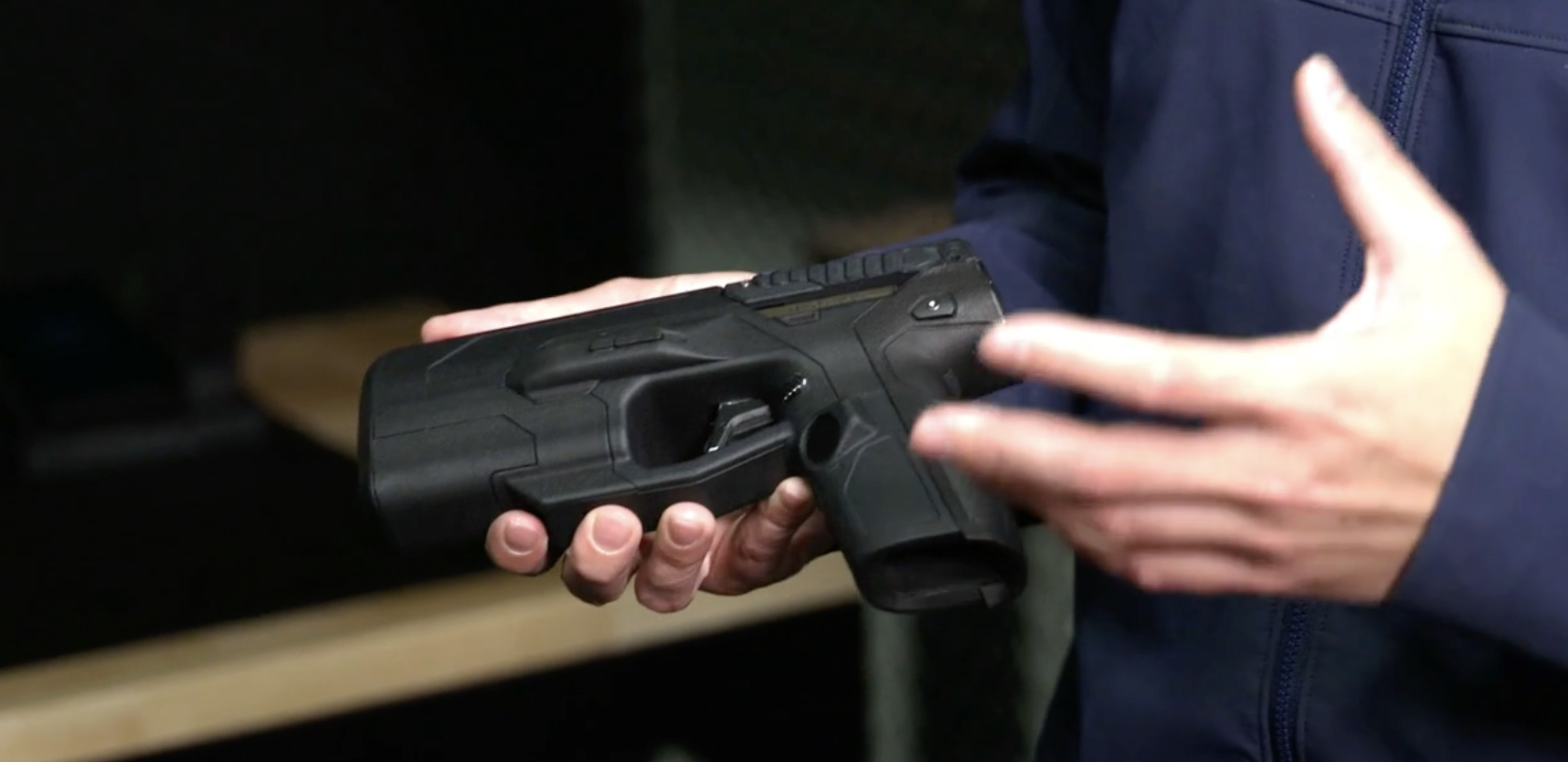 PHOTO: Colorado-based weapons startup BioFire Technologies has introduced a "smart gun" that uses smartphone-like technology to keep it from being fired by unauthorized users.