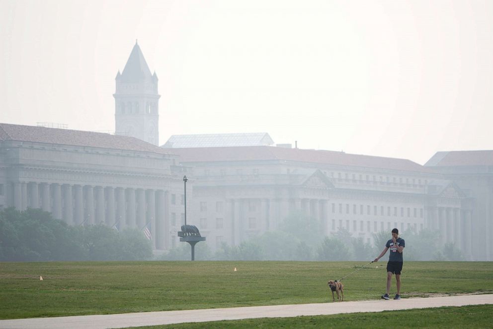 Wildfires in Canada continue to cause poor air quality for millions of residents in the US