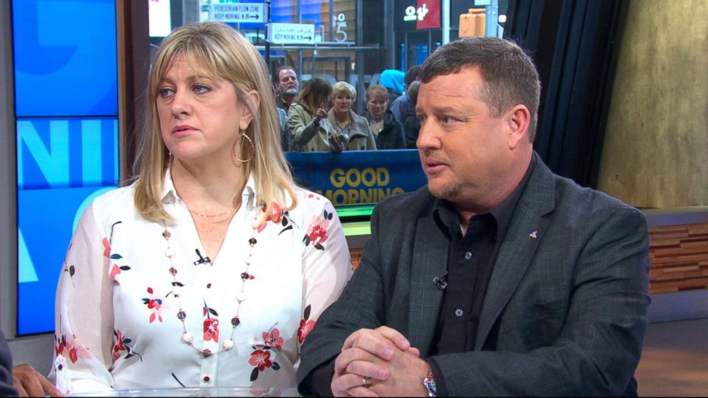 PHOTO: James and Kimberly Snead spoke with "Good Morning America" in the wake of last week's school shooting.