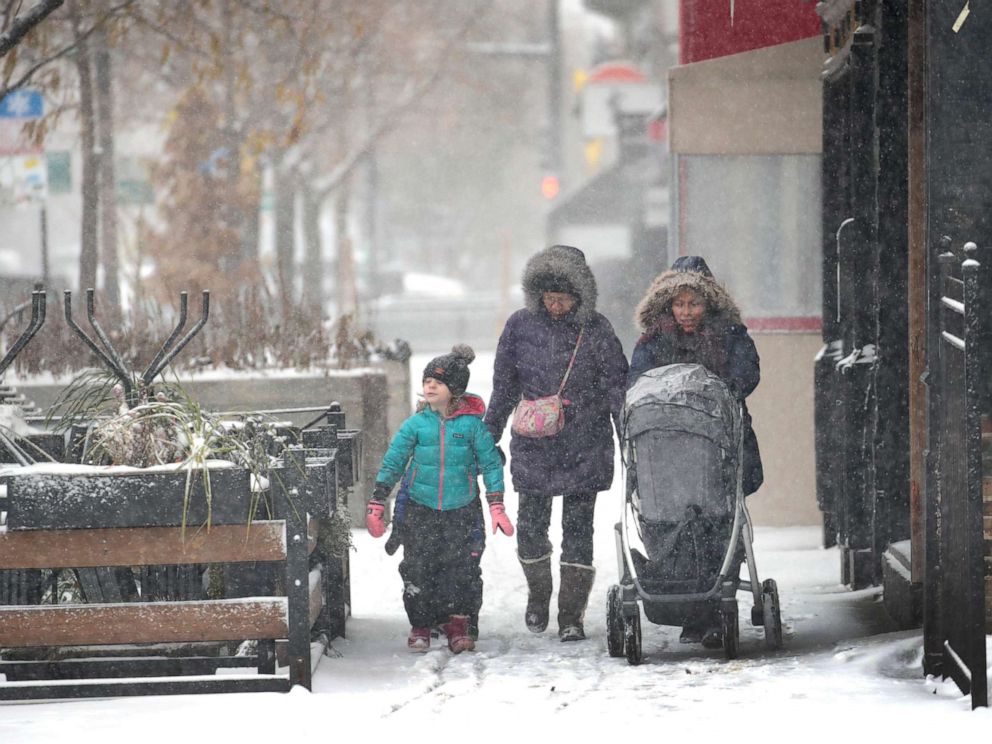 Record cold hits Midwest before temperatures plunge along East Coast ...