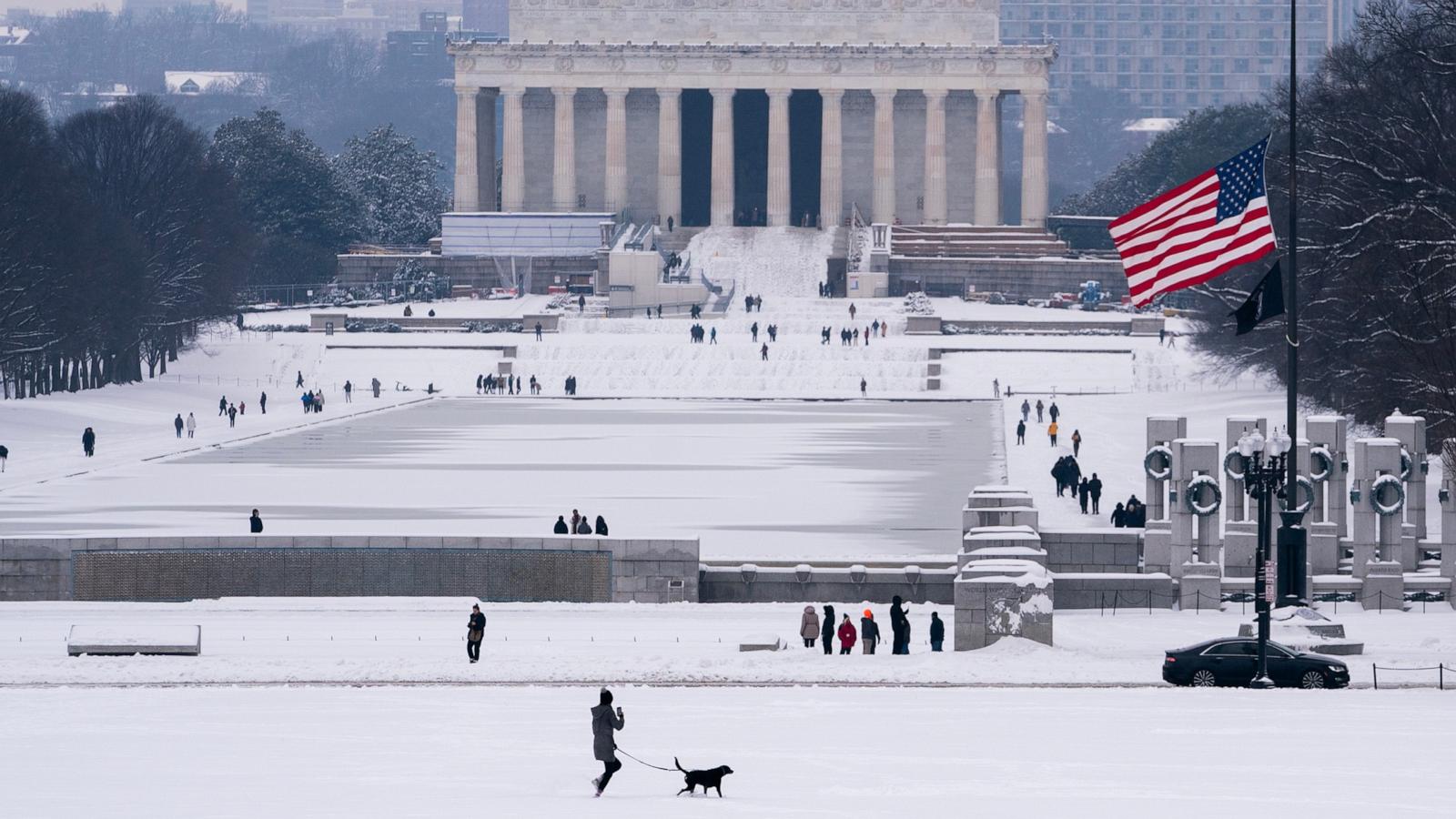 Major winter storm slams mid-Atlantic - Good Morning America