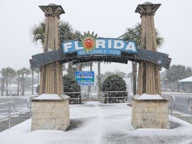 Once-in-a-lifetime snowstorm hits the South: See where the snow set records