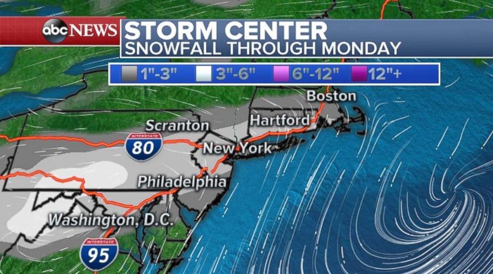 Snowfall totals won't be extreme, but the timing could cause a headache across much of the Northeast.
