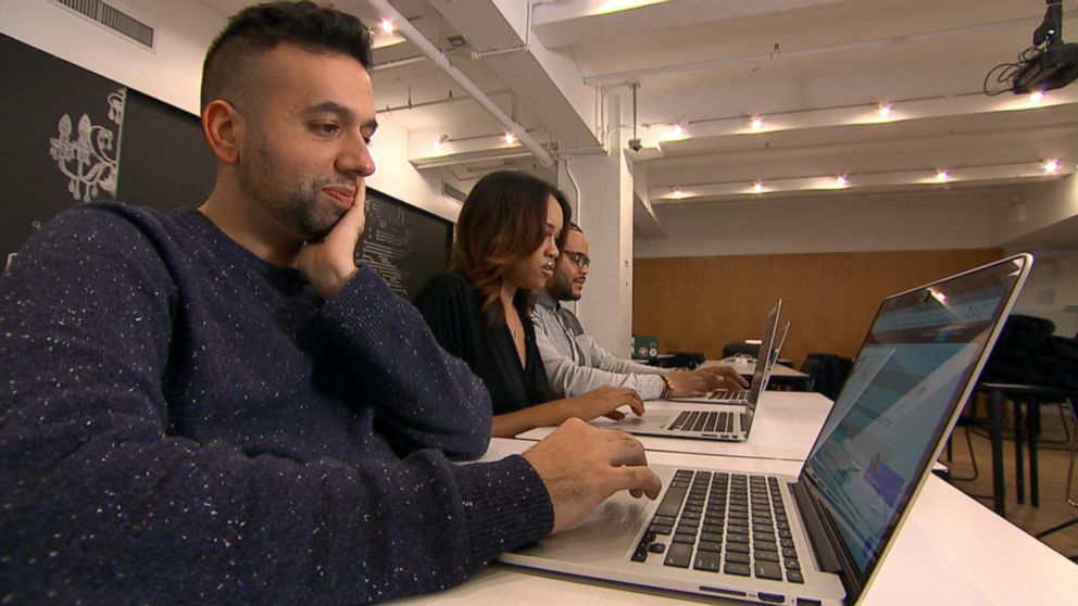 PHOTO: Three people who are searching for jobs tried out social media clean-up services on "GMA." 