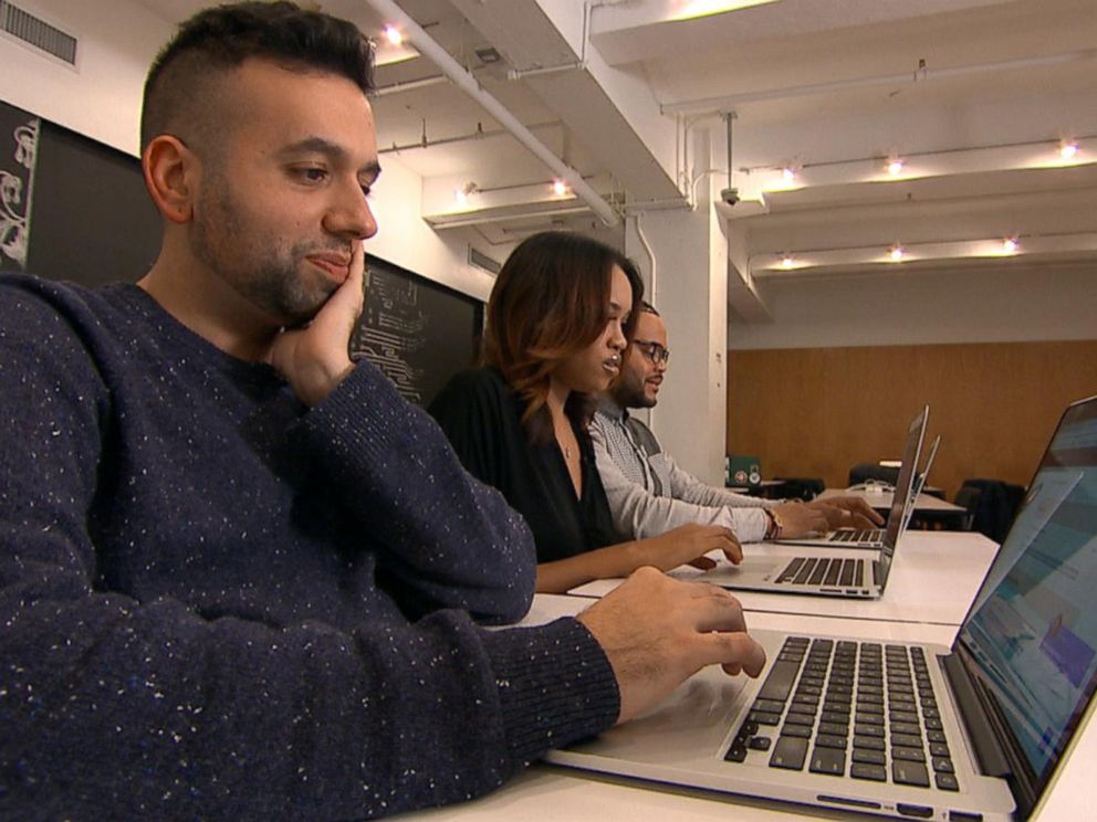 PHOTO: Three people who are searching for jobs tried out social media clean-up services on GMA.