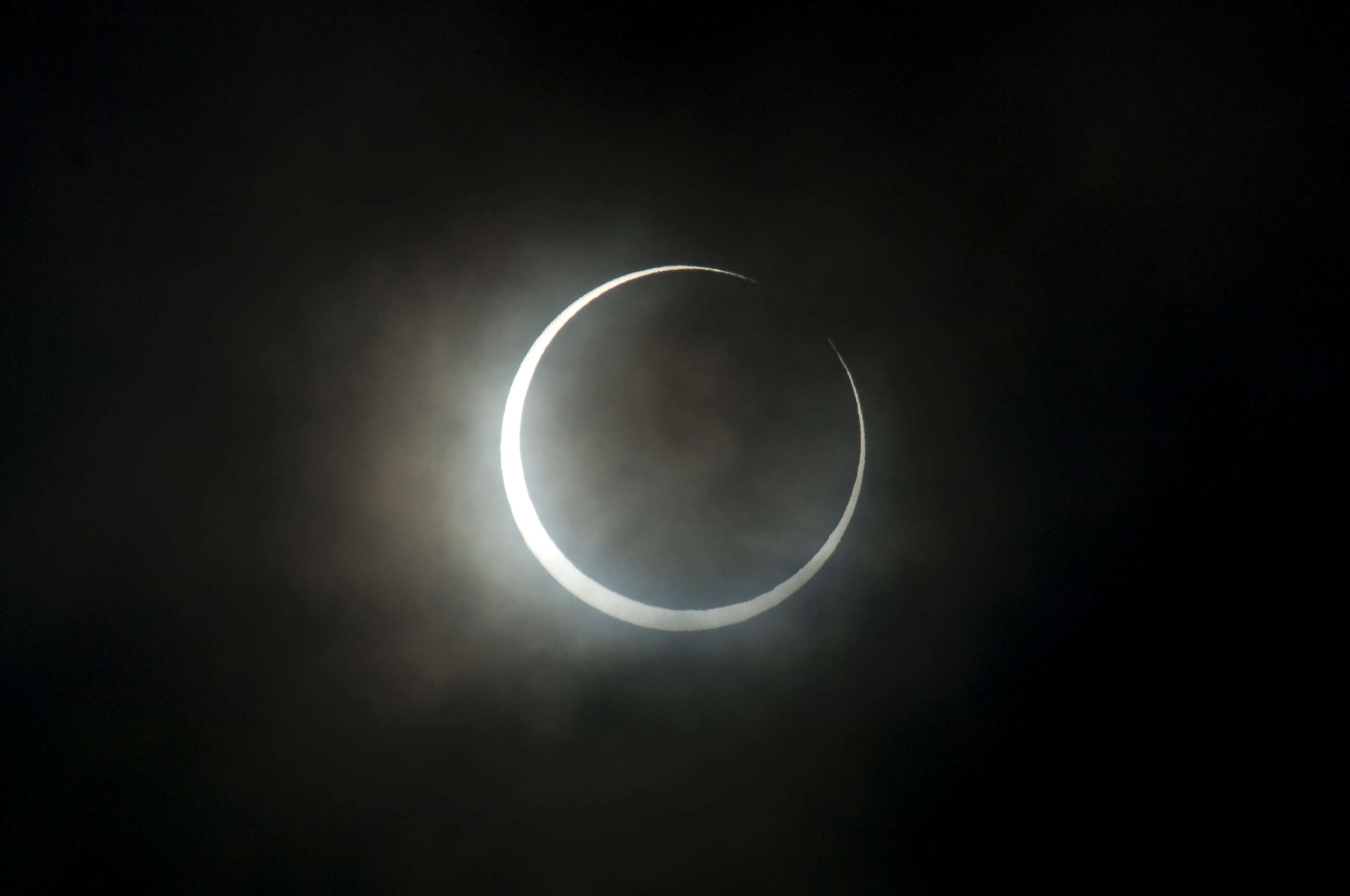 PHOTO: Solar eclipse, Japan, 2012. 