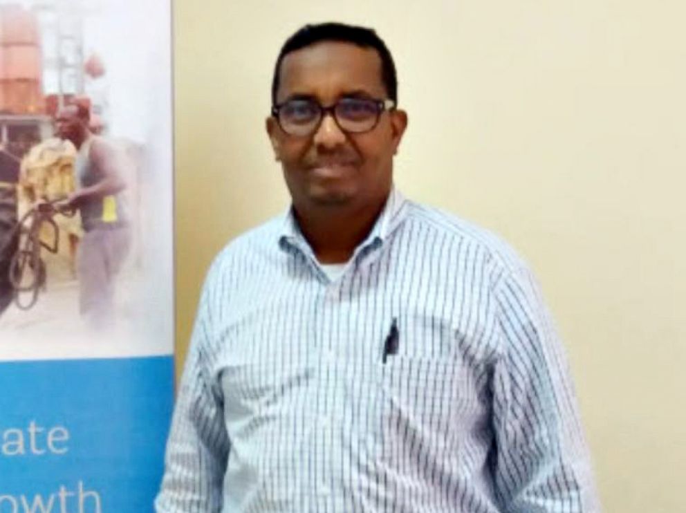 PHOTO: Ahmed Abdikarin Eyow, a father of three, was killed in a terrorist attack in Mogadishu, Somalia on Oct. 14, 2017.