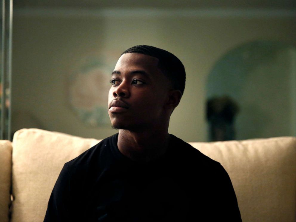 PHOTO: Deandre Somerville, 21, poses for a portrait, Oct. 3, 2019, in West Palm Beach, Fla.