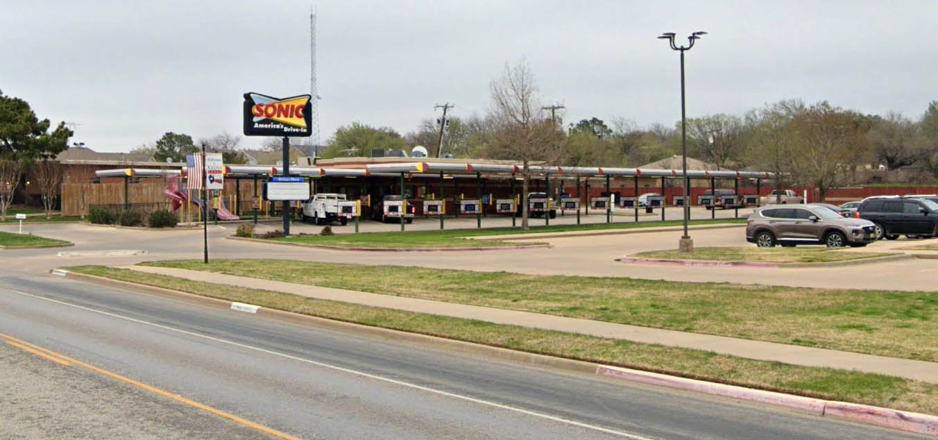 PHOTO: A Sonic Drive-In is shown in Keene, Texas.