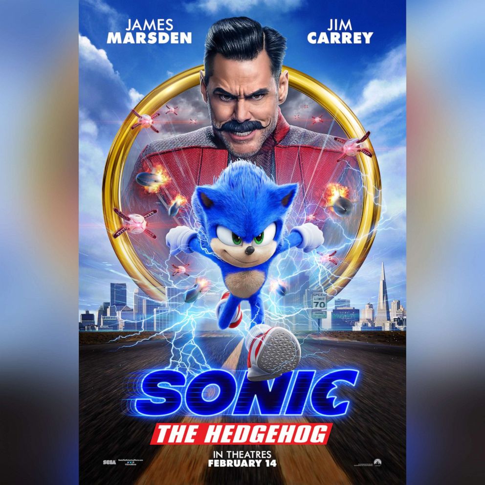 PHOTO: "Sonic The Hedgehog," will be released by Paramaount Pictures in 2020.